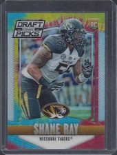 SHANE RAY 2015 PANINI PRIZM DRAFT PICKS ROOKIE TIE DYE PRIZMS RC #D 39/49