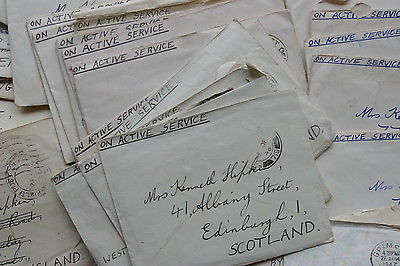 WWII 70 letters with blunt views-Very rare archive not destroyed by censorship - Picture 5 of 12