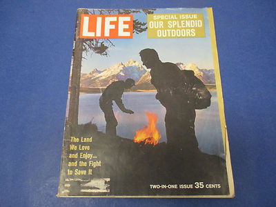 Life Magazine, 1961 Special Issue, Our Splendid Outdoors Two in One Issue