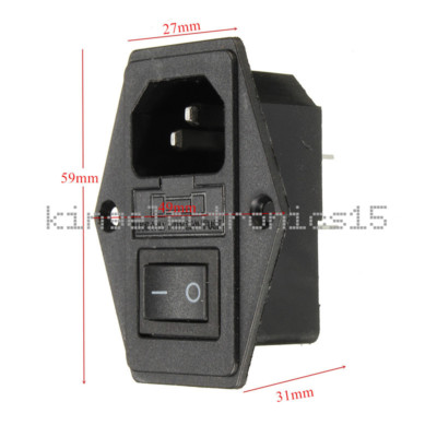 3D Printer Accessory/Parts Makerbot Ultimaker 3 in 1 Fuse Power Supply Socket K9