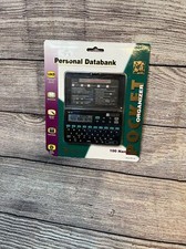 Oregon Scientific Compact Personal Databank Pocket Organizer NEW Sealed