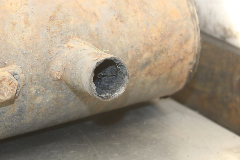 1996 POLARIS XPLORER 300 4 X 4 ВЫХЛОПНОЙ ТРУБЫ ГЛУШИТЕЛЬ СКОЛЬЖЕНИЯ НА КАНИСТРЕ ГЛУШИТЕЛЬ A183 - Изображение 3 из 4