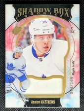 AUSTON MATTHEWS 2016-17 SPX UD/199 SHADOW BOX JERSEY RC ROOKIE young gun GEM MNT