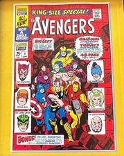 MAGNETS: Marvel Comic Covers AVENGERS  2.5in x 4in  See Variations 