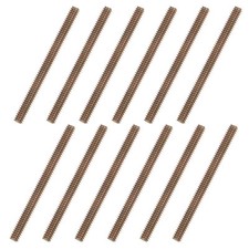 12pcs 1/4"-20 Full Threaded All Thread Rod Bar Studs 3" Length