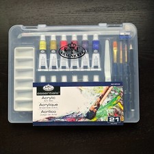 Royal Langnickel R essentials TM Clear View Art Set-Acrylic Painting RSET310