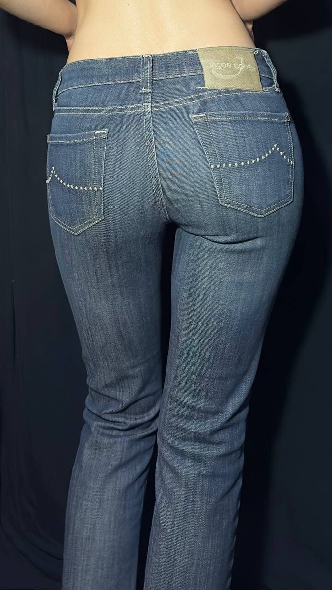 Jacob COHEN 711 Slim Jeans Fit Stretch Denim Ladies sz 27 Low