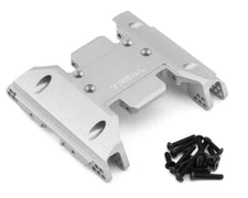 Treal Hobby SCX6 Aluminum Center Skid Plate (Silver) [TLHTSCX6-57]