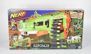 nerf zombie ripchain combat blaster