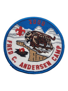 2000 Fred C. Andersen Camp Buffalo Boy Scout BSA Patch