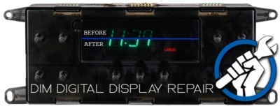 Frigidaire Backofen Steuerplatine 318010102 Dim Display Fix + Full Repair Service - Bild 1 von 3