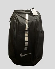 Nike Hoops Elite Pro Backpack Black Metallic Silver Grey BA5554-011 Basketball