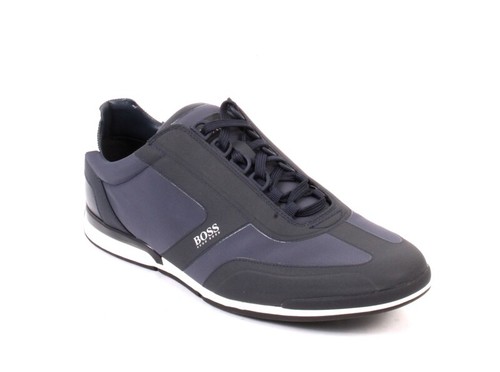 HUGO BOSS 2024 Navy White Lace-Up Low 