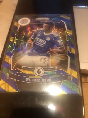 Wilfred Ndidi Leicester Panini Prizm #25 2021-22