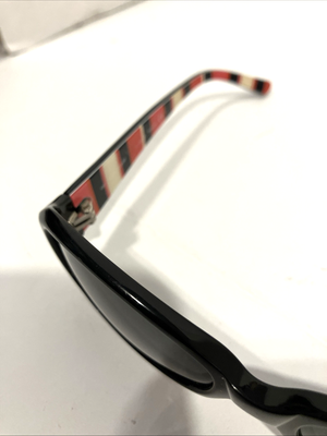 NEW Kate Spade Black Sunglasses with Glittery Silver Arms Kate Spade CHARMINE/S Sunglasses | FREE Shipping main image 3