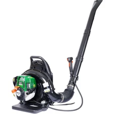 Backpack Leaf Blower 4-Stroke,Gas 37.7cc,1.5hp 580cfm,Super Light Weight 16.5lbs