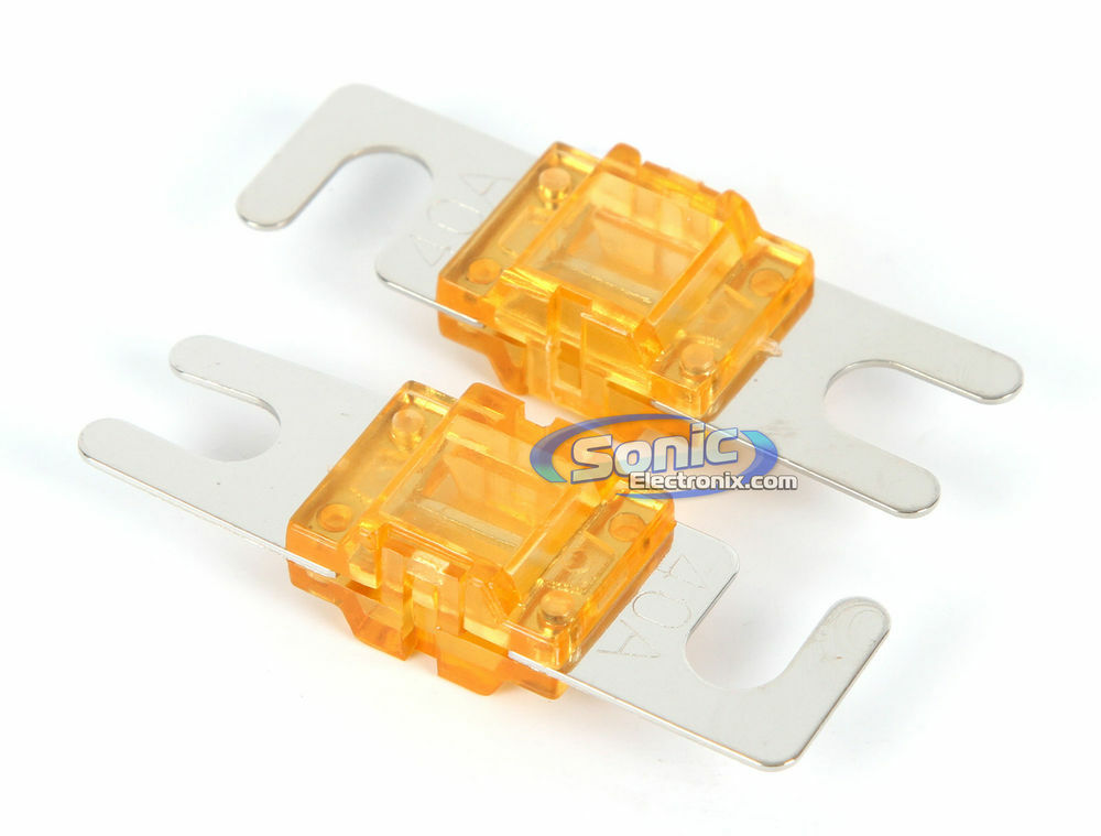 T-Spec V8MANL40 Серия V8 Премиум-класса 40A с никелированным покрытием MANL Предохранители 2 шт. в упаковке