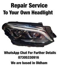 Mercedes GLE Facelift W166 2015 to 2019 Right Left Headlight Repair Service