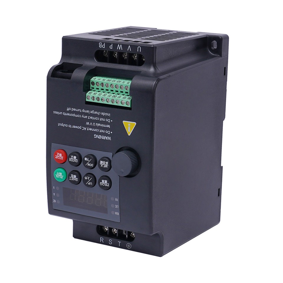 Fafeicy NFLIXIN Frequenzumrichter 7.5KW - Einphasig 220V Eingang, Dreiphasig 380V Ausgang Für Motorantrieb