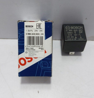 Bosch 0 986 AH0 630 Main Current Relay 1st/pc 24V 20A 0986AH0603