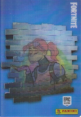 Fortnite Brite Bomber Spray Karte 296 bewegliche Animation Movin Trading Card