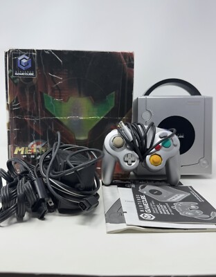 Nintendo GameCube Metroid Prime Bundle. No Game. Tested and Ships Same Day