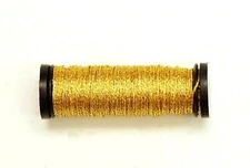 Japan Gold #8 (Fine) Braid #321J ~ 10 Yards of Stitching Thread by Kreinik