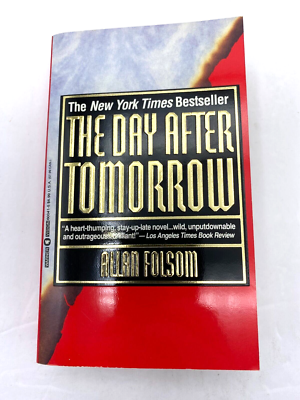 The Day After Tomorrow By Allan Folsom Paperback 1995 Warner Books