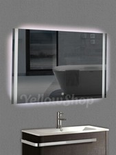 SPECCHIERA LED L120 x H70 SPECCHIO RETROILLUMINATO BAGNO LUCE TOUCH VERTICAL 127