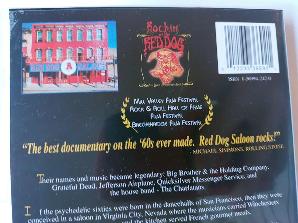 Rockin' at the Red Dog The Dawn of PSychedelic Rock [Region 1 DVD] Free Post - Image 3 of 4
