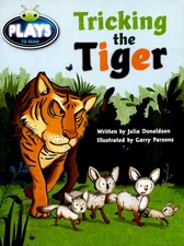 Bug Club Fluent Fiction Play: Tricking the Tiger - Children's Book Aus Stock