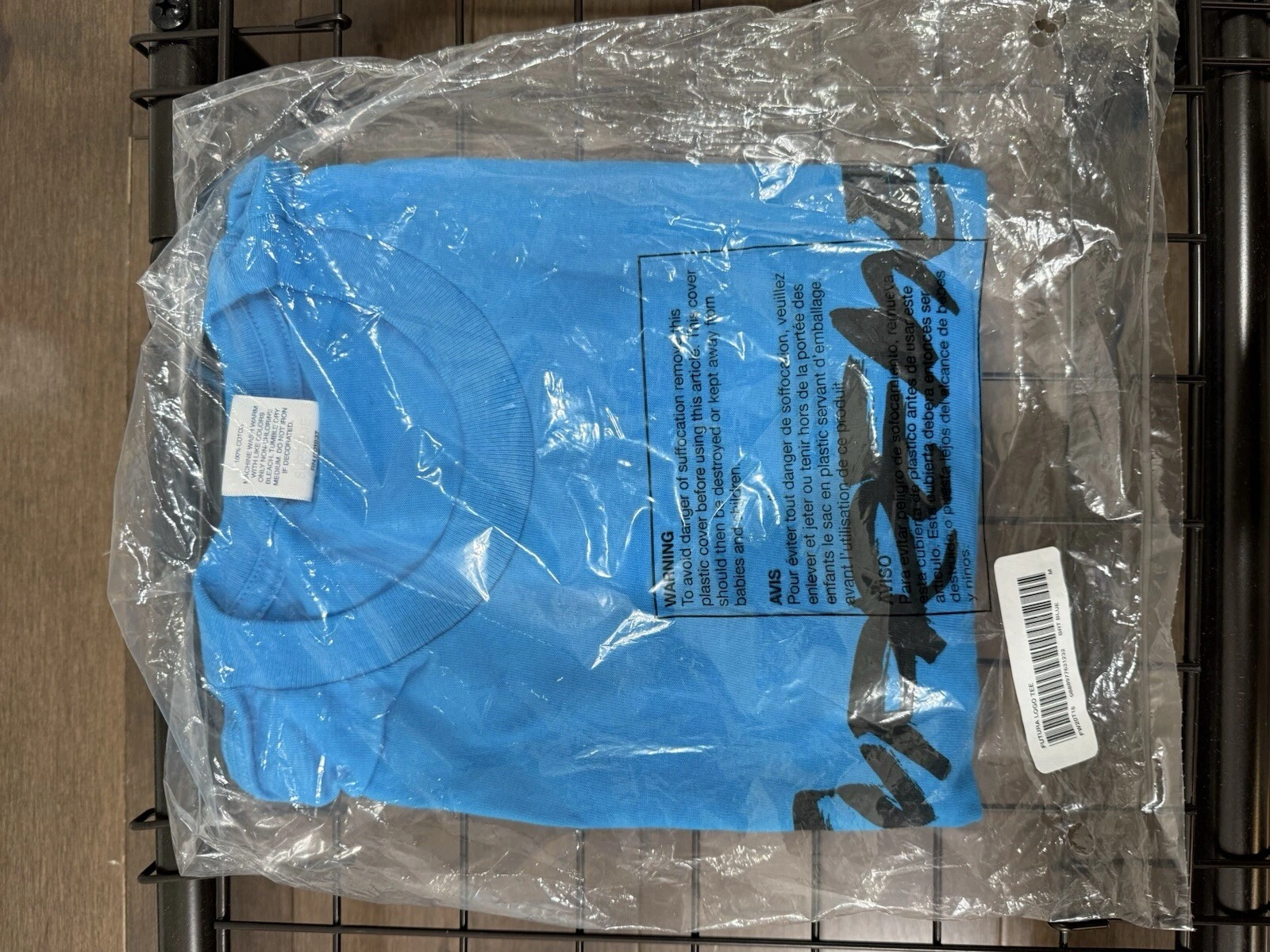 Tee shirt Supreme Futura Logo bleu vif moyen M FW20