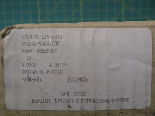 Recon/Optical 590310-9003.000 Mount Assembly NSN 6760-01-219-6313 - Picture 2 of 8
