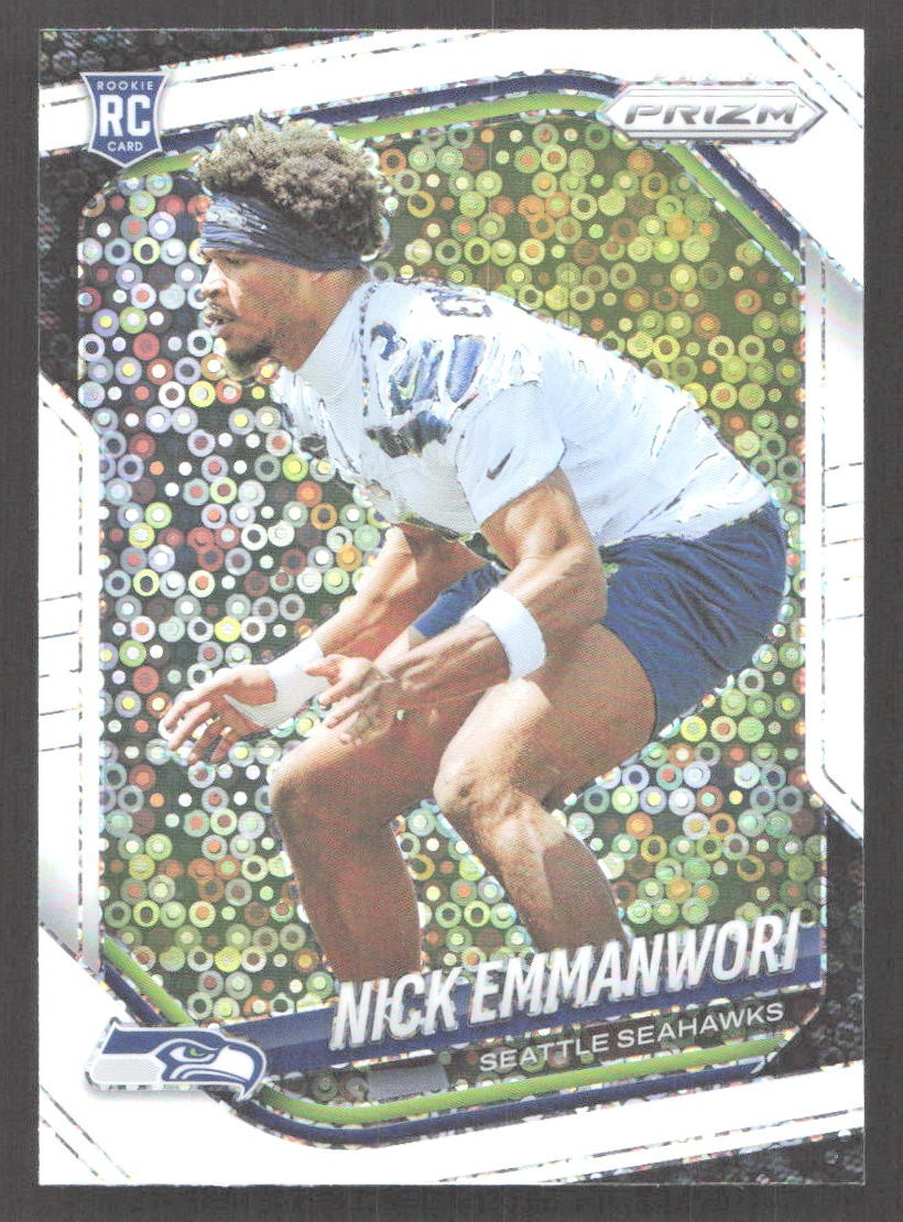 CZC993 - 2025 Panini Prizm Football - Nick Emmanwori #320 - White Disco