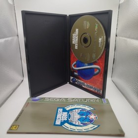 Mass Destruction Video Game for Sega Saturn Complete Multilingual Ita Mint