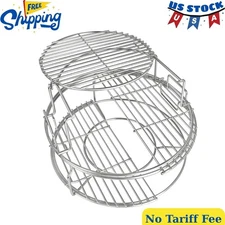5 Piece Expander Rack for Big Green Egg Medium Replacement Kit Grill Racks