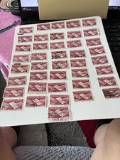 US Stamp, SC E21, 1957 30¢ Special Delivery Stamp (G), NH, Used LOT OF 41,