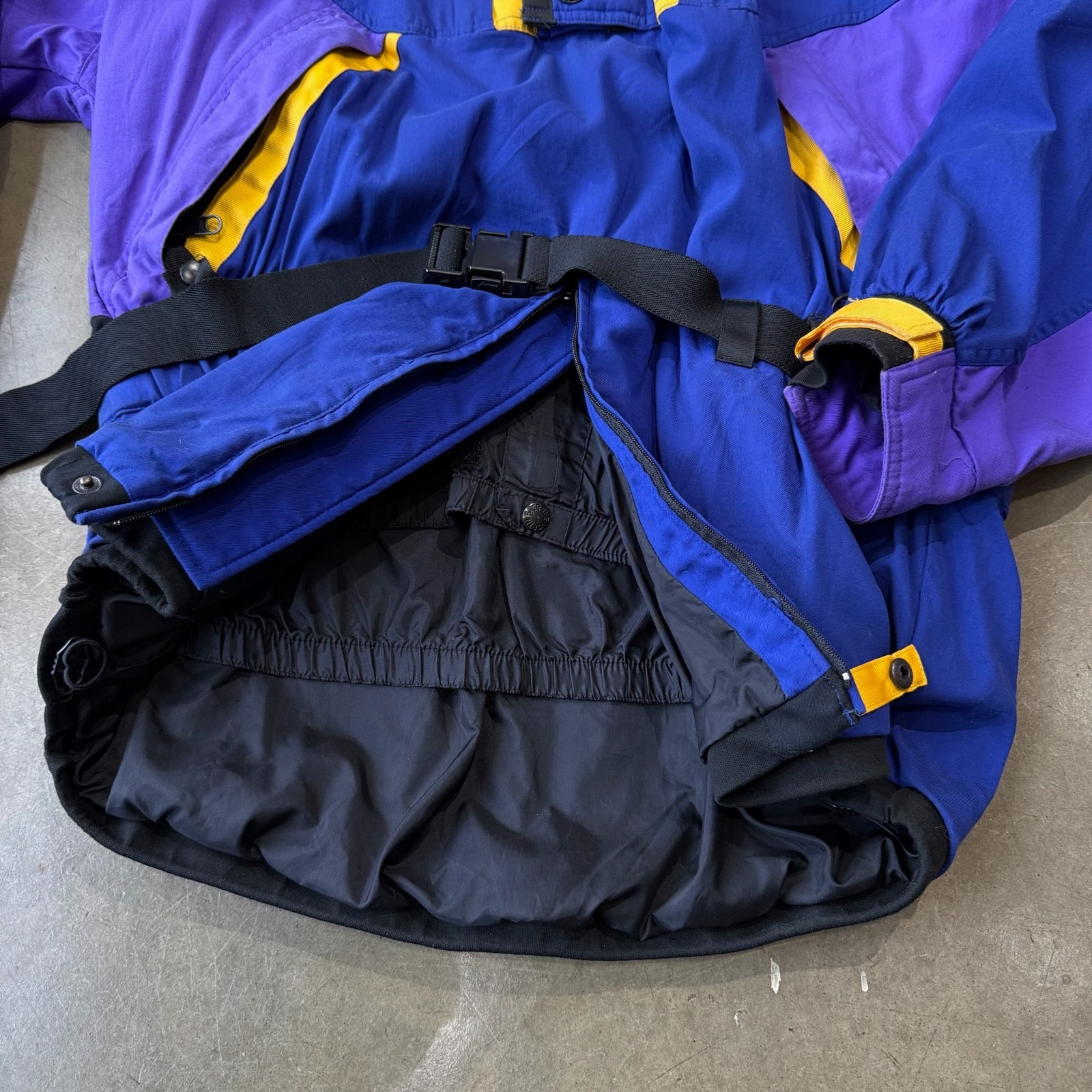 RARE Vintage The North Face TNFX Gore-Tex Jacket M-XL Purple Black Yellow image 8