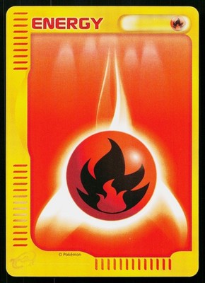 Fire Energy E Series Pokemon Japanese Near Mint
