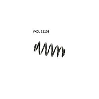 Fahrwerksfeder SKF Vkdl 31108 FüR Audi, Hinterachse