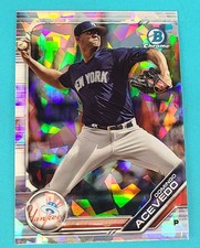 2019  Bowman Draft Chrome Cracked Ice #BDC-102 Domingo Acevedo Baseball Card P2