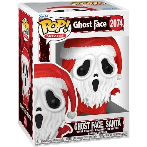 Funko POP! Fantôme visage Santa Scream Figure 2074 + Protecteur
