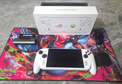 ASUS ROG Xbox Ally 512GB 1080p White Handheld System w/ Dock, AC Adapter
