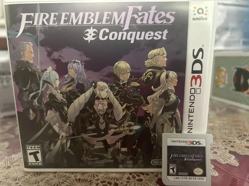 Fire Emblem Fates: Conquest CIB (Nintendo 3DS, 2016)
