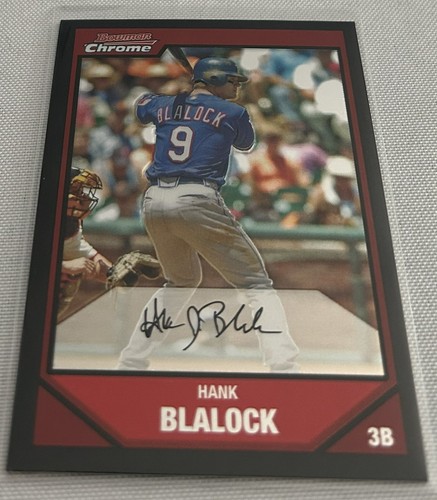 2007 Hank Blalock #153