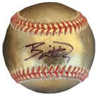 Bobby Witt Jr. Signed Gold Baseball Kansas City Royals - Beckett QR Code