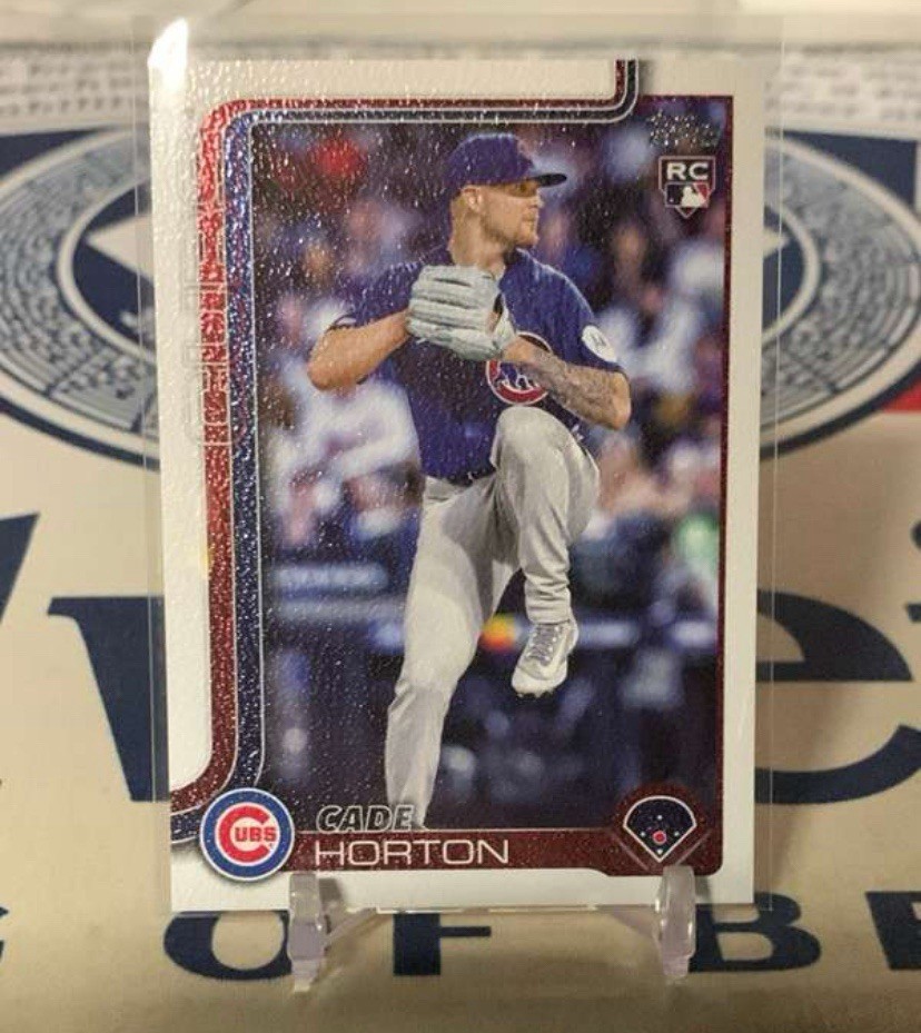 2025 Topps Update Series Canvas /50 #US140 Cade Horton RC Chicago Cubs