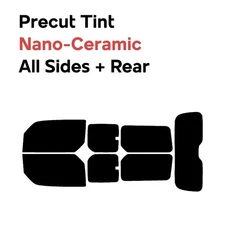 Precut Window Film Automotive Nano Ceramic DIY Tint for Honda Element 2003-2011