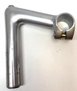 Pince De Direction (stem) Cinelli ALTER - 120 Mm - Noir Et Argenté - 1 Pouce - 26.0 Mm - Aluminium - Occasion