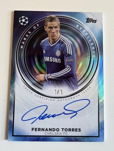 2025-26 Topps Fernando Torres Marks Of Excellence ON CARD Auto - 1/1 - Chelsea🔥